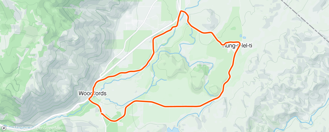 Mapa de la actividad, DV last race of the AACC road season