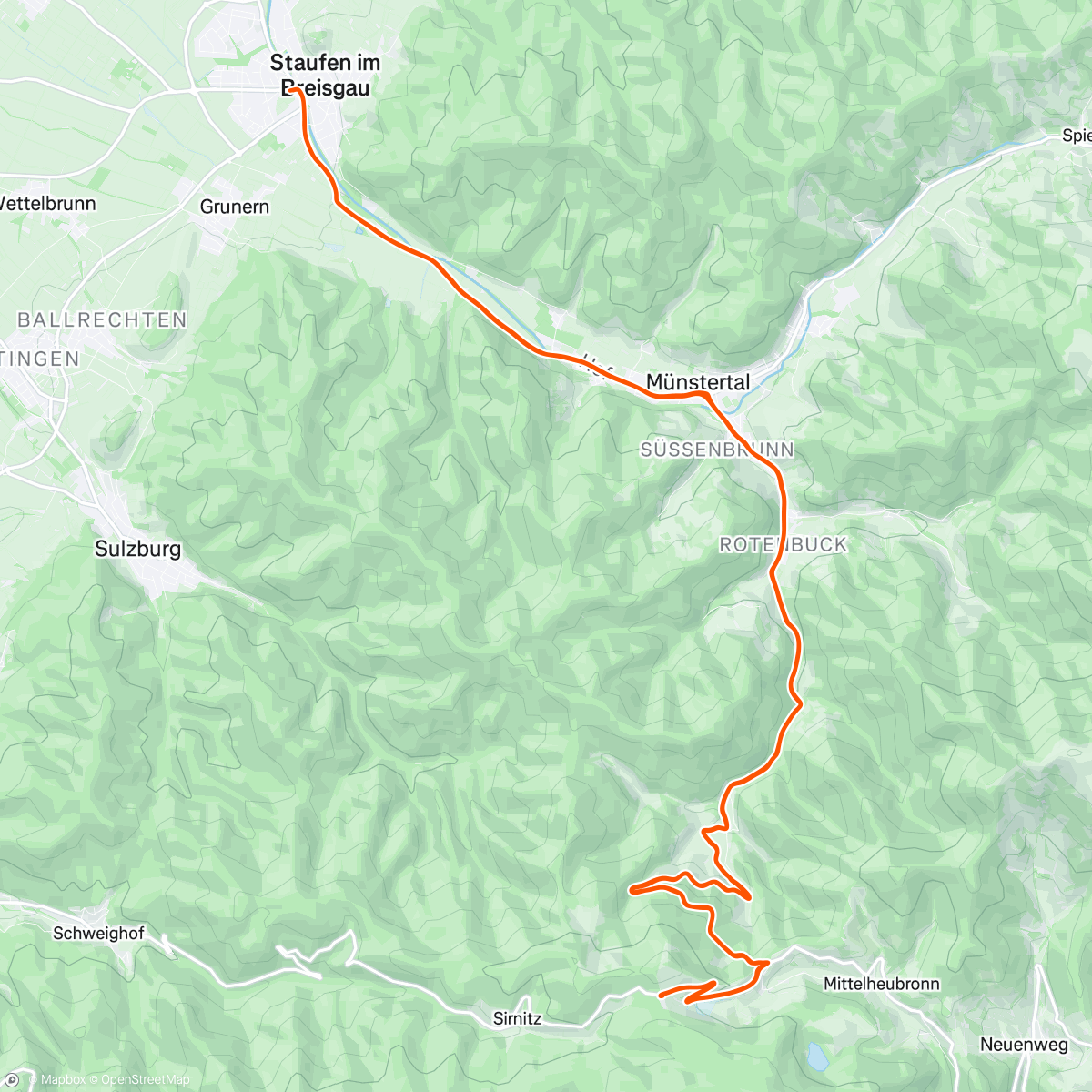 Mappa dell'attività Kreuzweg