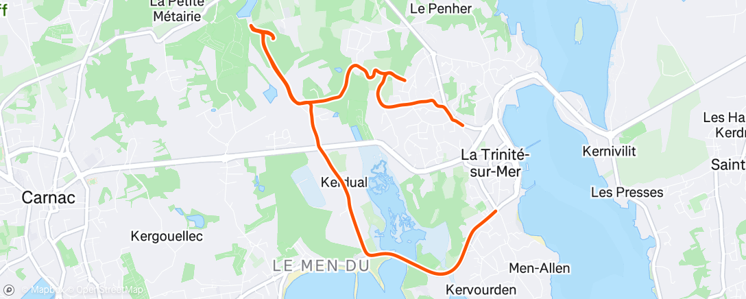 Map of the activity, Quelques côtes