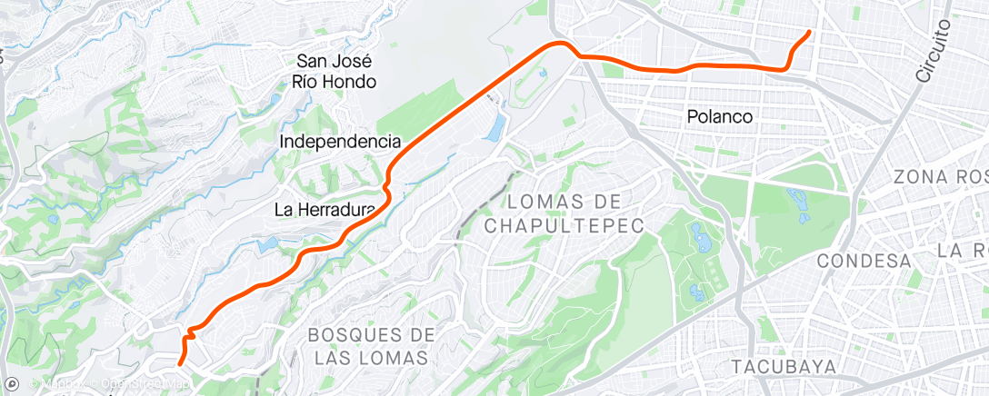 アクティビティ「De la chamba」の地図