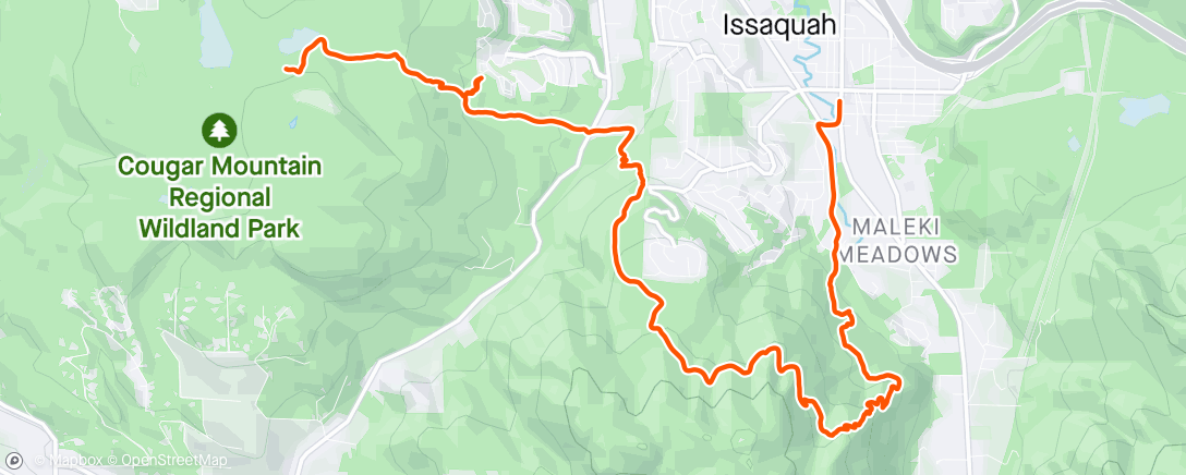 Map of the activity, 1 week to Canyons by UTMB 25K