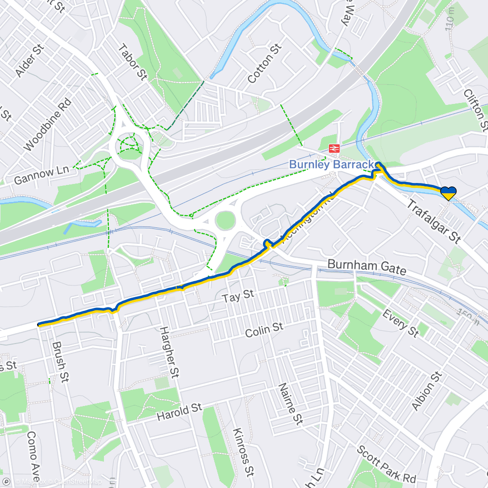 Map of the activity