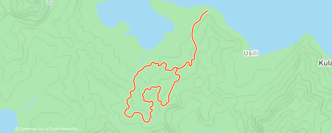 Map of the activity, Zwift - Calorie Crush on Jungle Circuit in Watopia