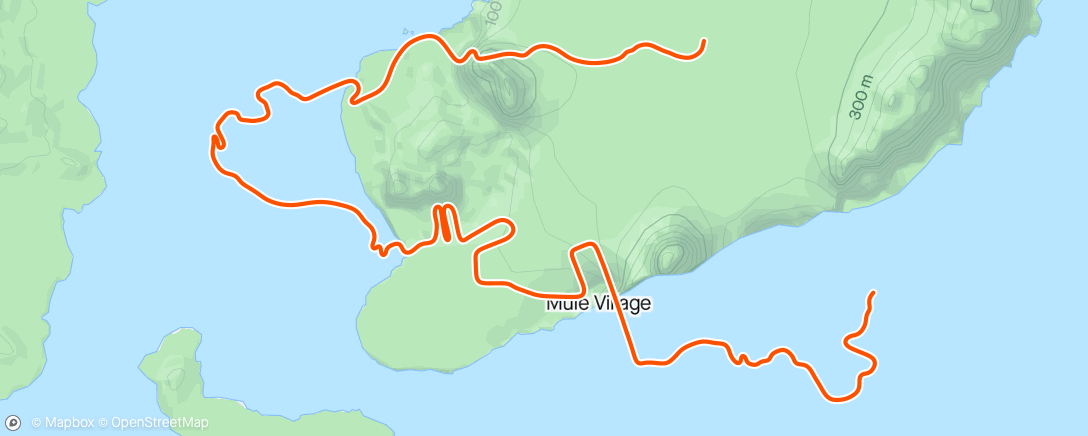 Mapa de la actividad (Zwift - Pacer Group Ride: Watopia's Waistband in Watopia with Coco)