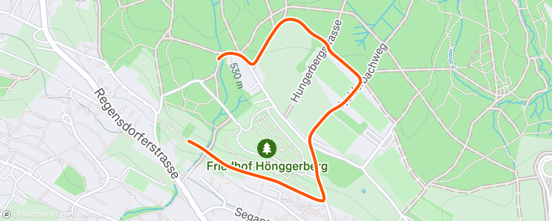 Mappa dell'attività Wanderung am Nachmittag