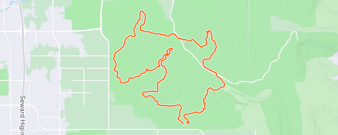 Map of the activity, Chasing Megan