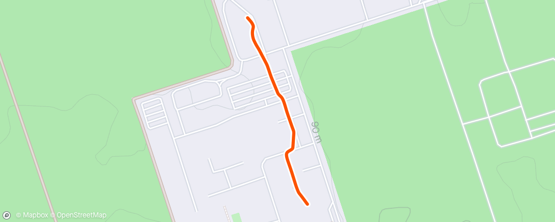 Mapa de la actividad (Spaziergang am Morgen)