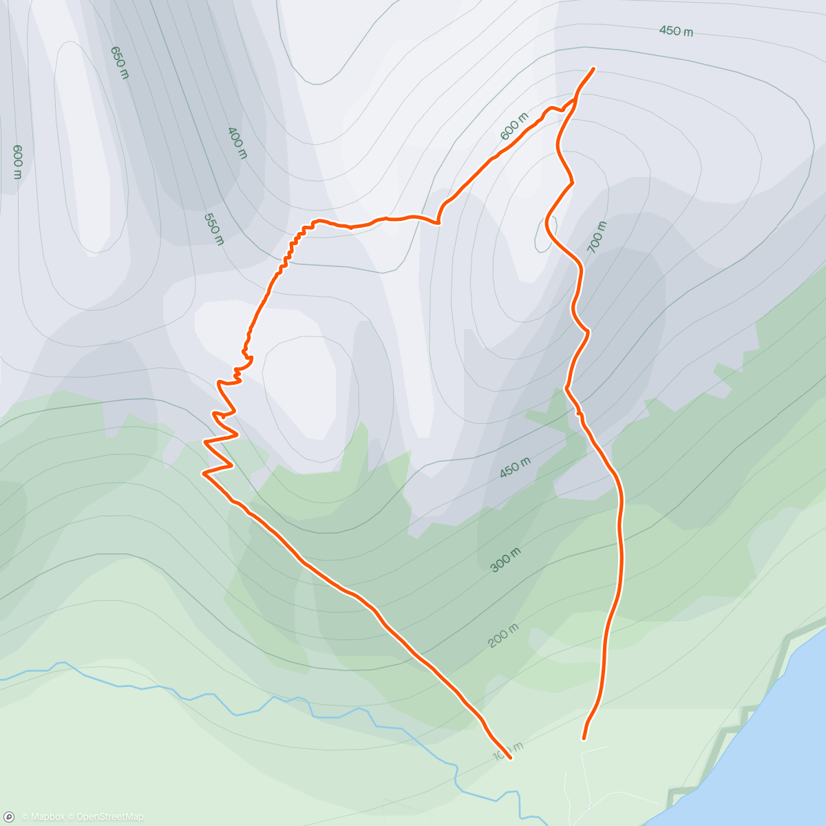 Kaart van de activiteit “Sunburn Special Splitboard Mission (Ólafsfjörður)”