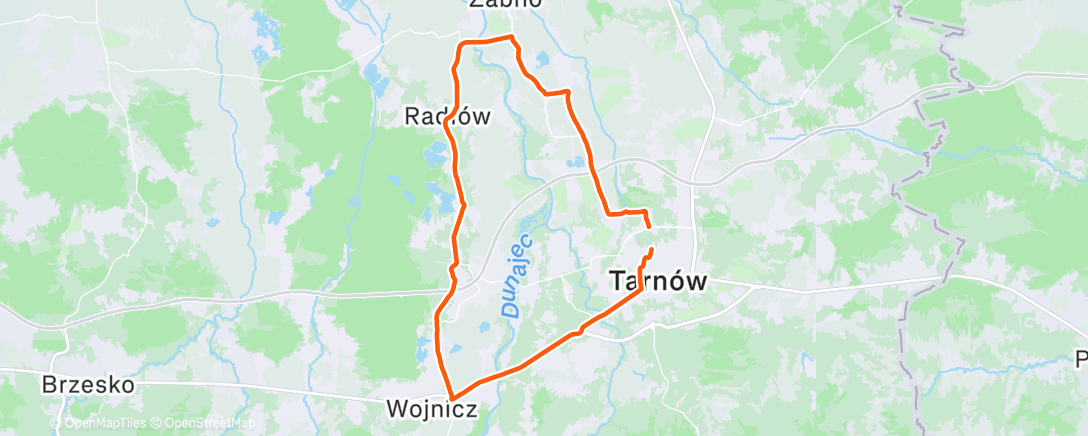 Map of the activity, Z jaskini w noc