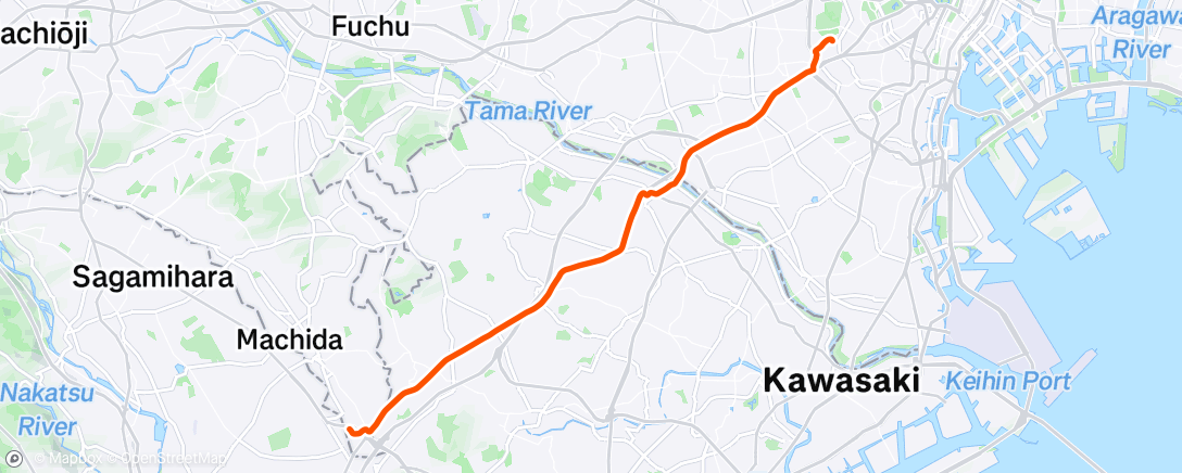 Map of the activity, E