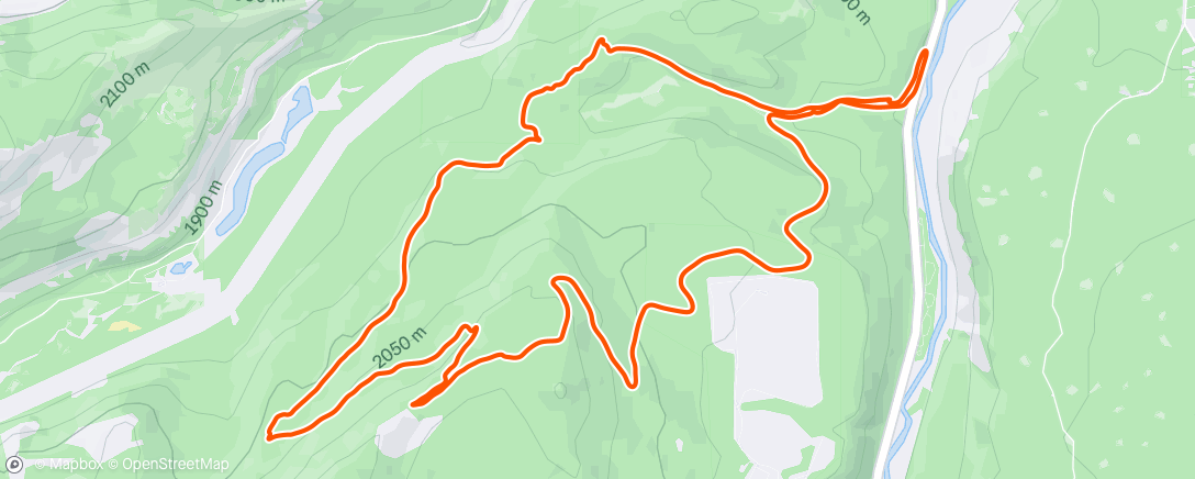 Map of the activity, Morning Ride