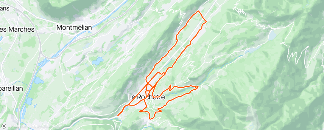 Map of the activity, Fraîcheur et goûtes de pluie 🚲🌧