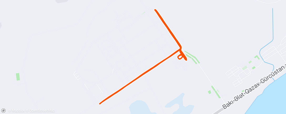 Map of the activity, Slightly longer tempo