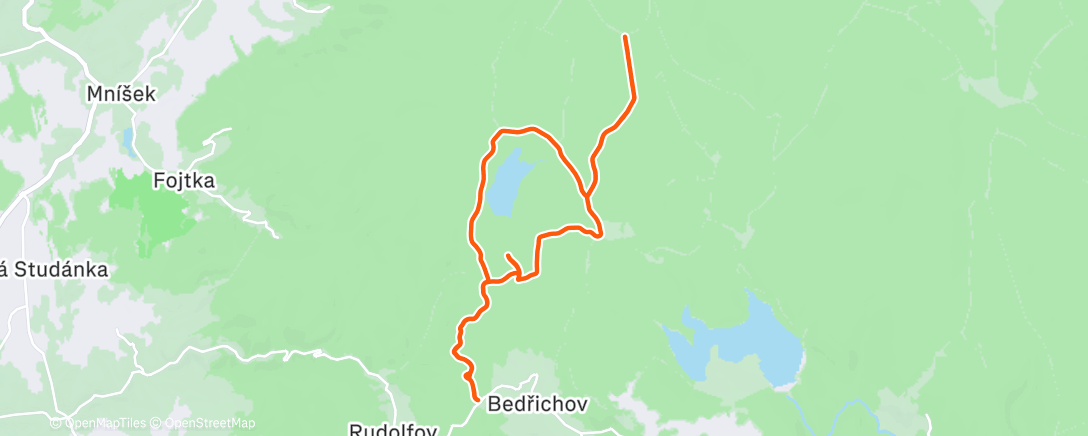 Карта физической активности (Morning Nordic Ski Klassisch)