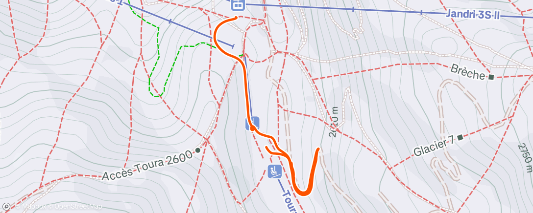Map of the activity, Qualis warm-up