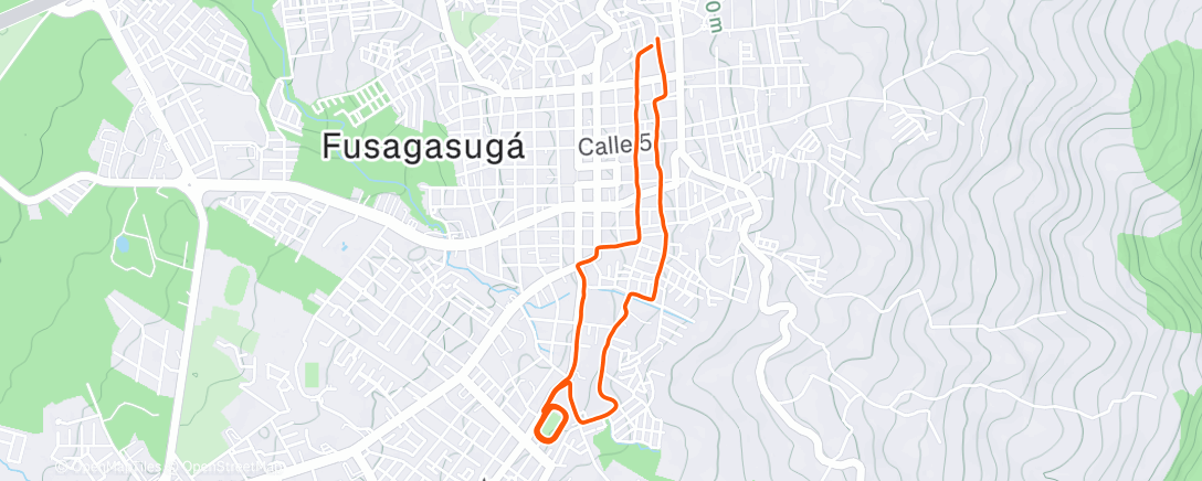 Map of the activity, Tanteando la renovación 🔁