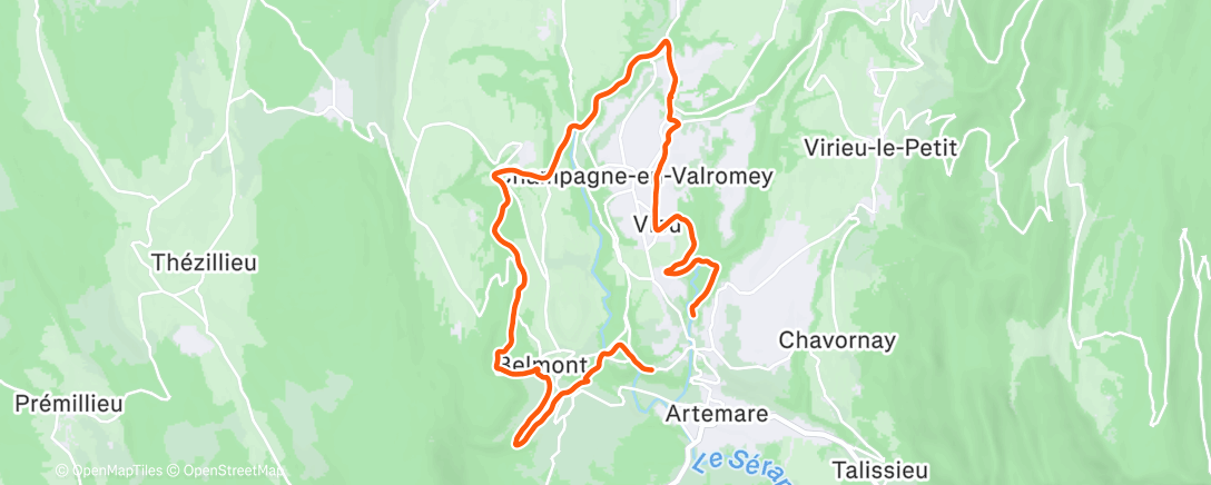 Map of the activity, Tout doux au début, tout doux au milieu et tout doux à la fin  :-)