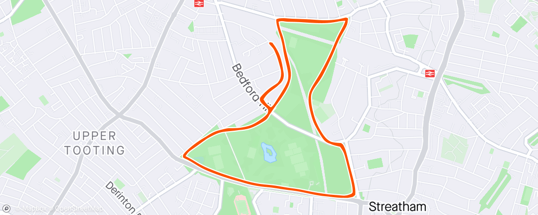 Map of the activity, Joining Laps 🏃‍♂️