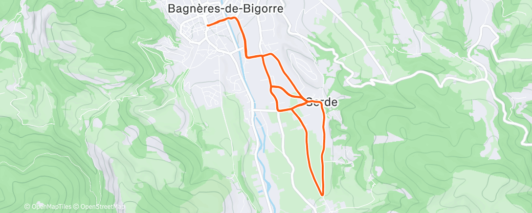 Map of the activity, Séance avec le gang😎