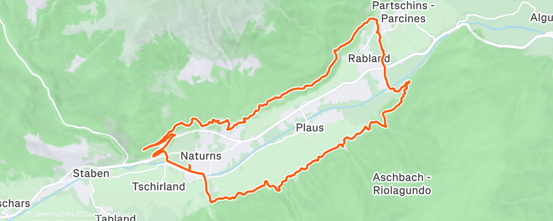 「Bissl die Trails genießen ✌️🤩」活動的地圖