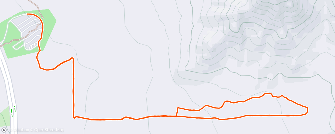 活动地图，Morning Trail Run