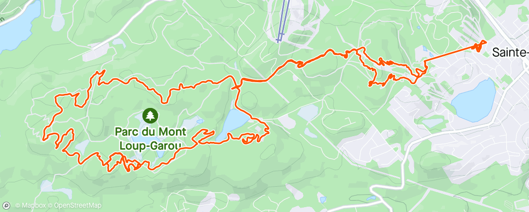 Mapa de la actividad, Sortie VTT : Fat Garou avec les locaux Fab et Thomas et Styve 🤘