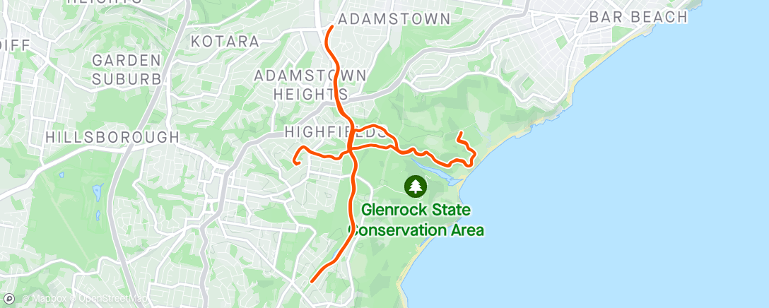 Map of the activity, Glenny and FLT