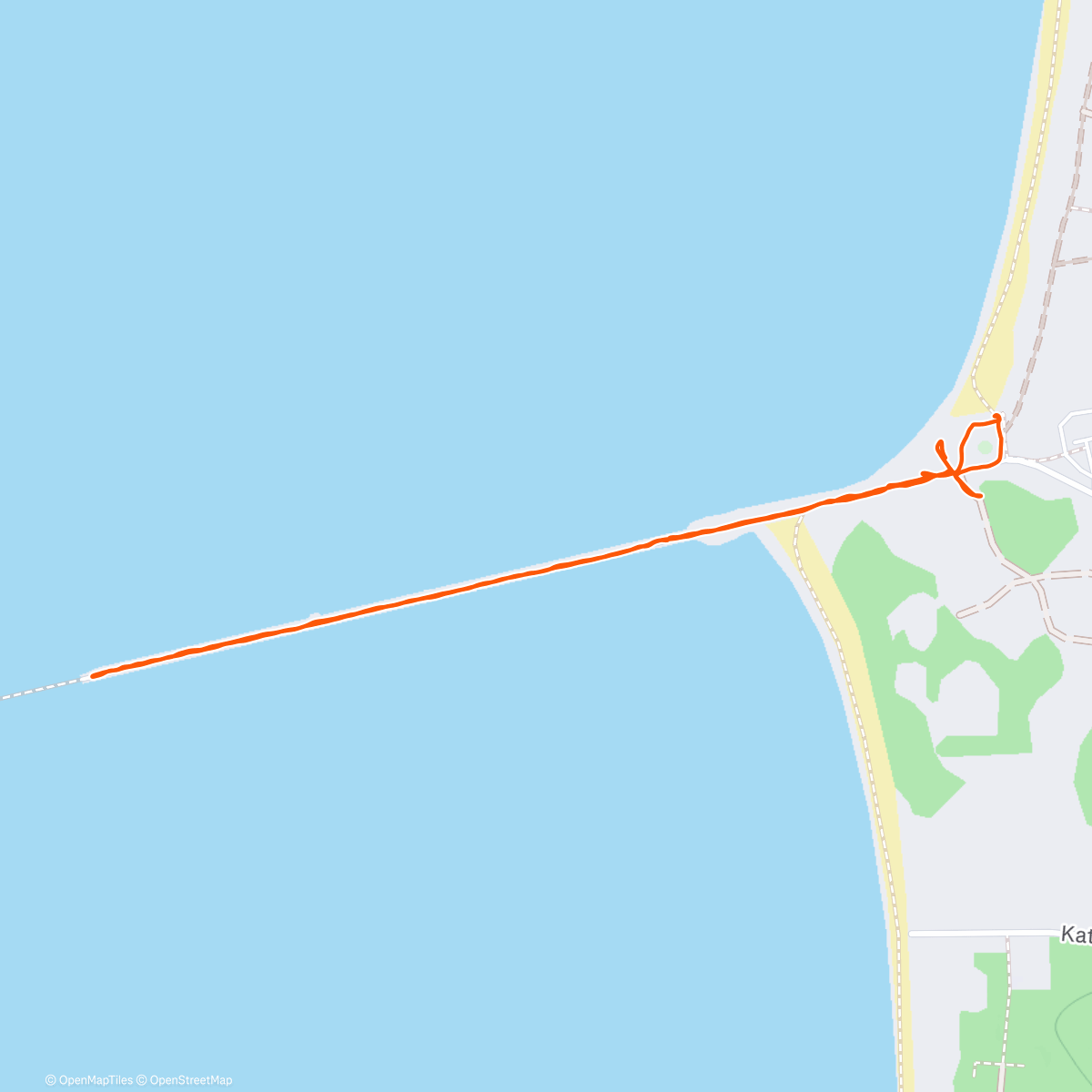 Map of the activity, Neliels pūtiens un planējošas kaijas