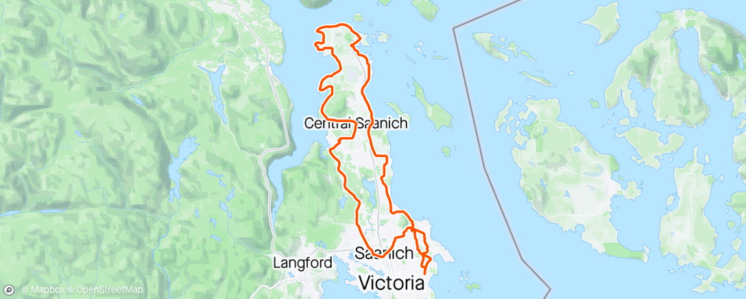 Map of the activity, That was a fun Saturday ride