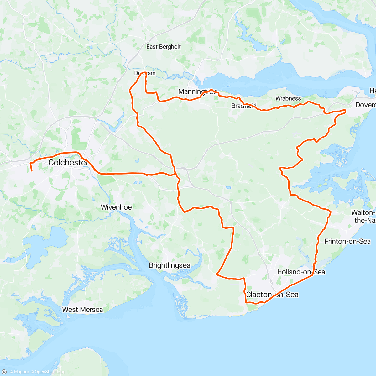 Map of the activity, Rovers sportive