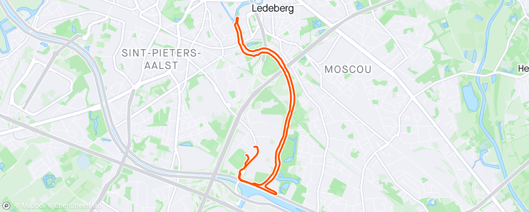 Map of the activity, 🏃🏻‍♂️