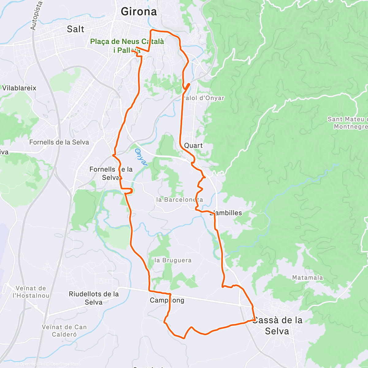 Map of the activity, New N•10 in town