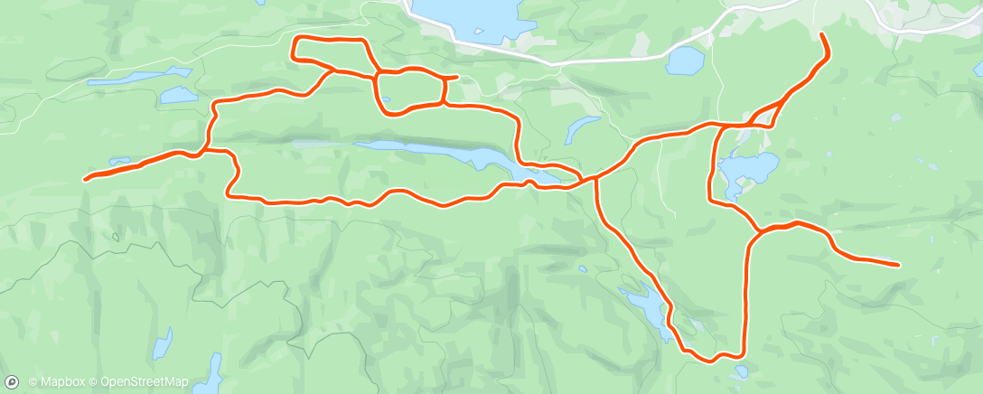 Map of the activity, Morning Nordic Ski☀️