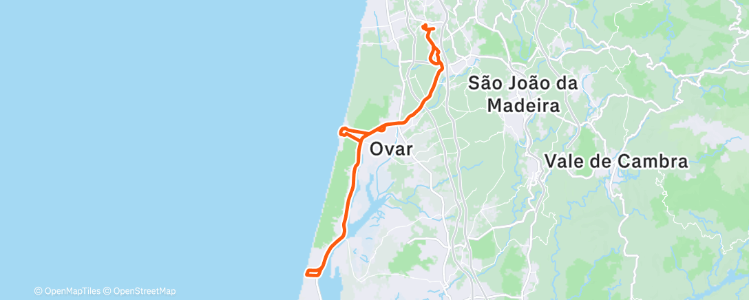 Map of the activity, Morning Mountain Bike Ride