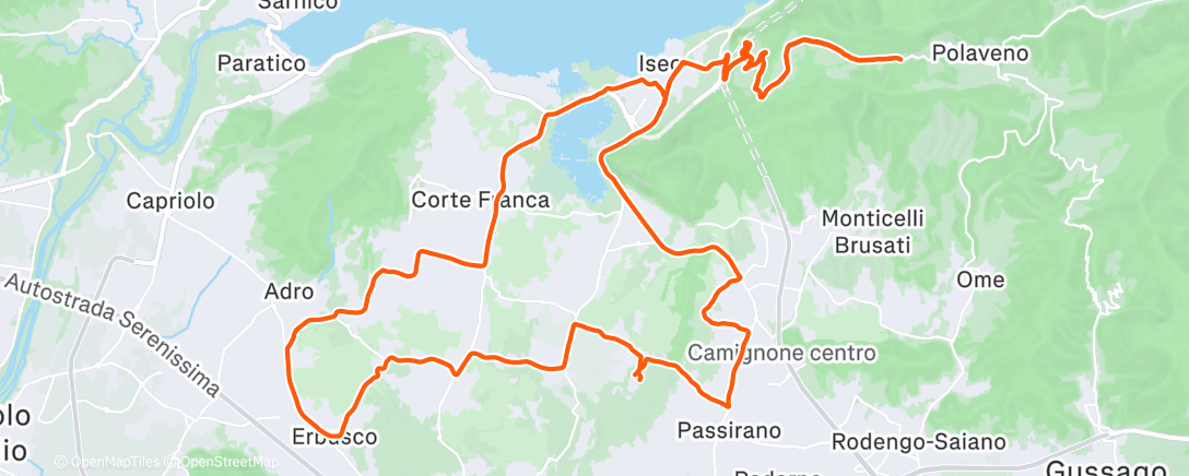 Mapa de la actividad (Post 🏋️‍♀️)