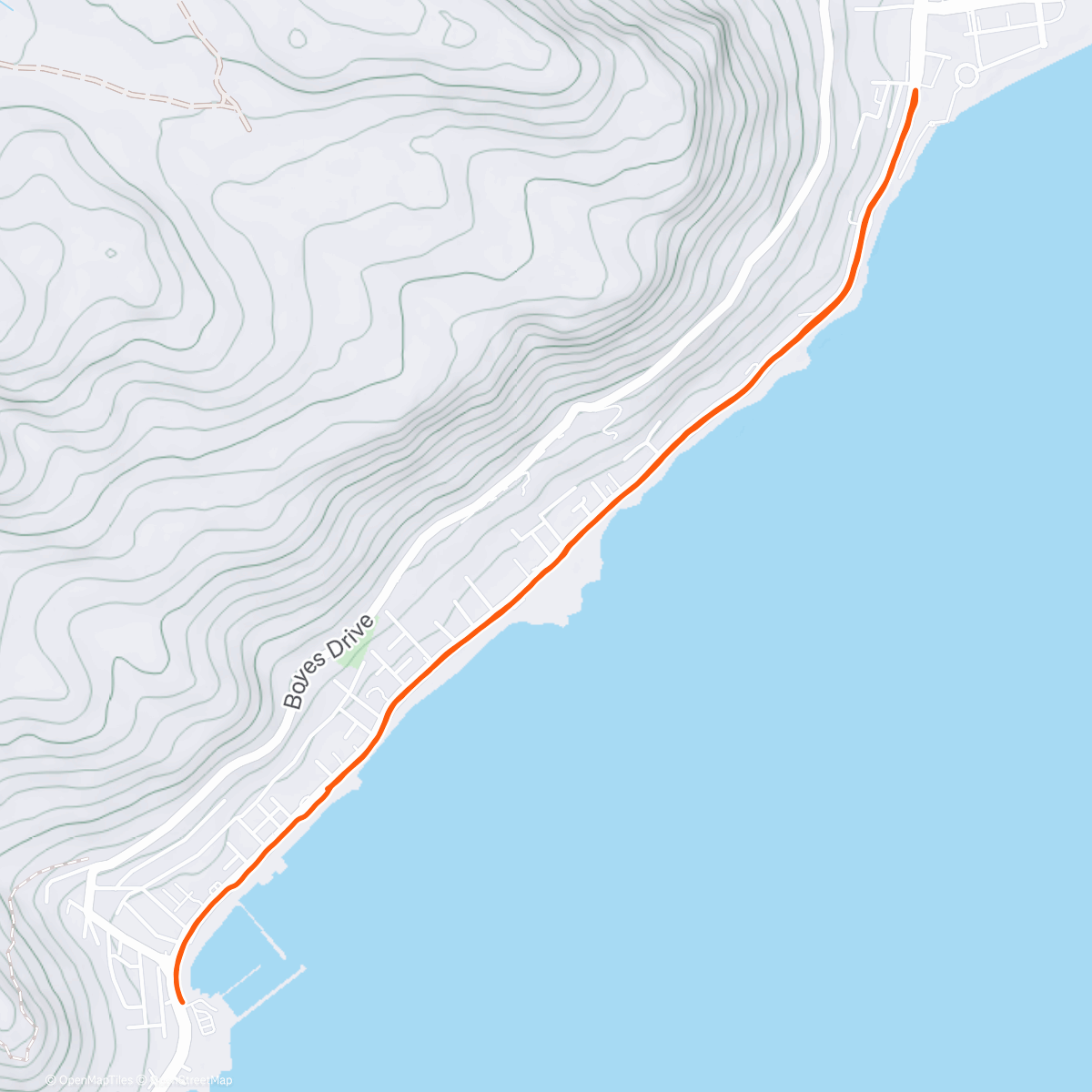 Mapa de la actividad (Testing the ankle 🤗)