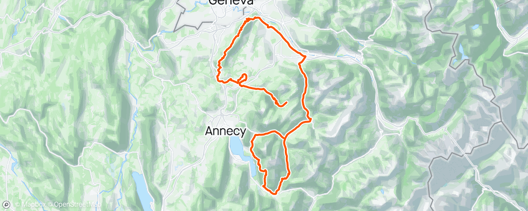 Map of the activity, Dauphine 2024 stage 8
