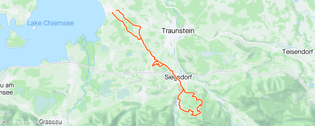 Map of the activity, Zinnkopf.