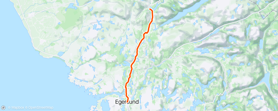 Map of the activity, Fin sykletur 🤩☀️
