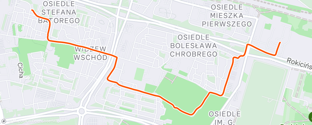 Map of the activity, Z Pracy