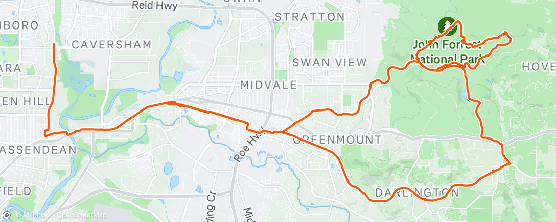 Mapa de la actividad (With Dad and Ethan)