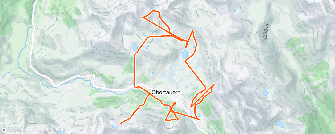 Map of the activity, Lunch Snowboard