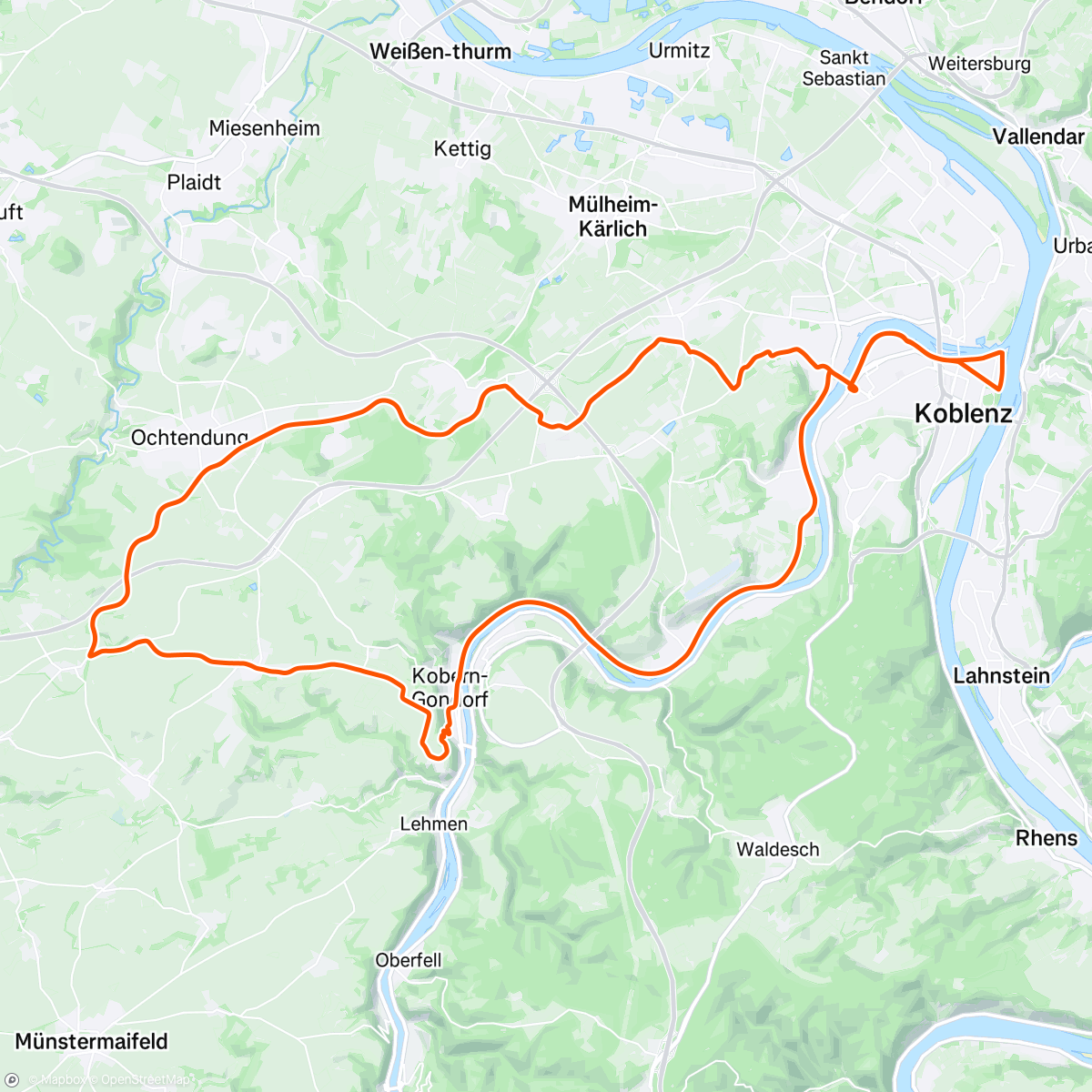 Map of the activity, Toscana Vipes