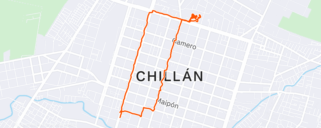 Map of the activity, Trabajando ooo zz