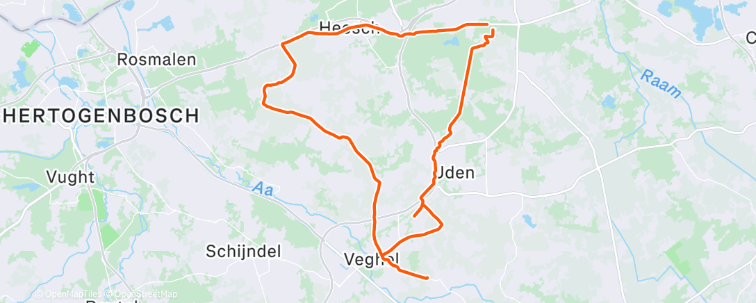 Map of the activity, Ochtendrit