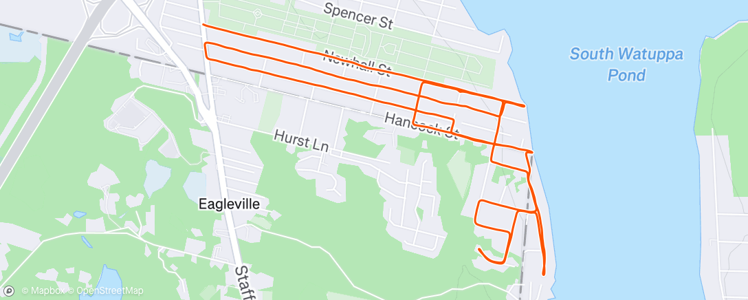 Map of the activity, Road Island