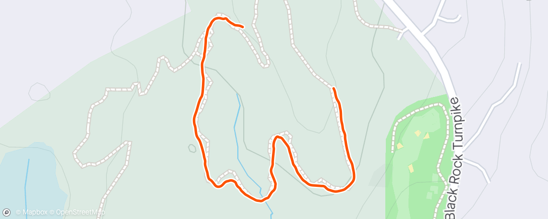 Map of the activity, Walk with sawyer