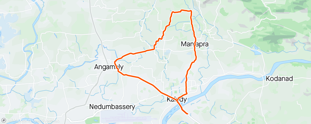 Kaart van de activiteit “Ride with Anappara”