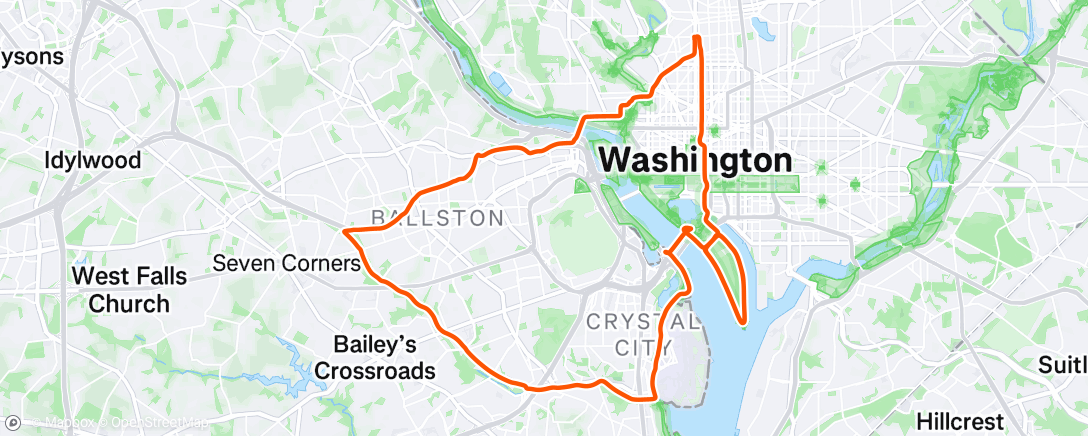 Map of the activity, a fun experience