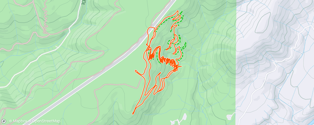 Map of the activity, These trails are hella fun!!